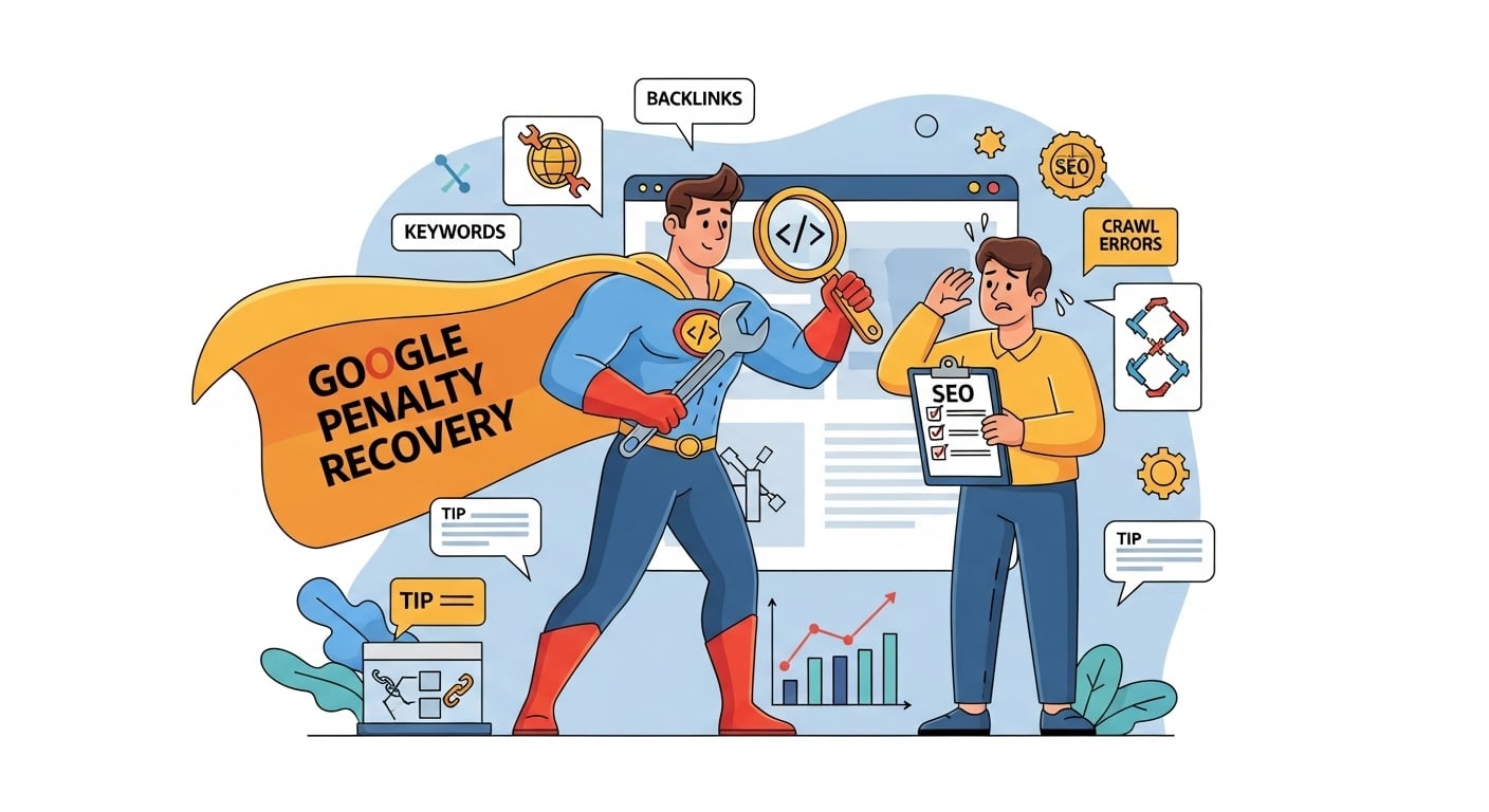 Google Penalty Recovery Service – Regain Your Website’s Traffic and Trust
