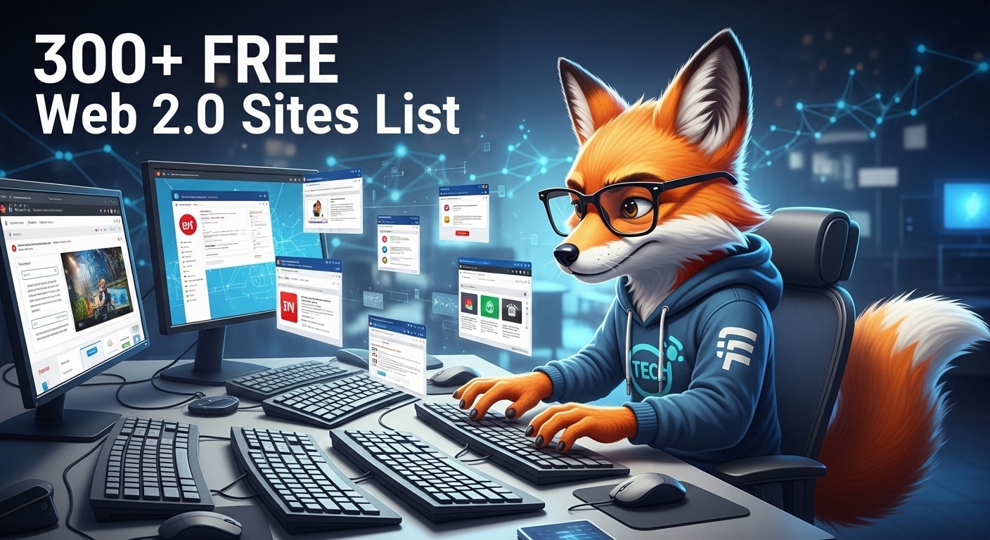 300+ Free Web 2.0 Sites List Boost SEO with SEO Business Company