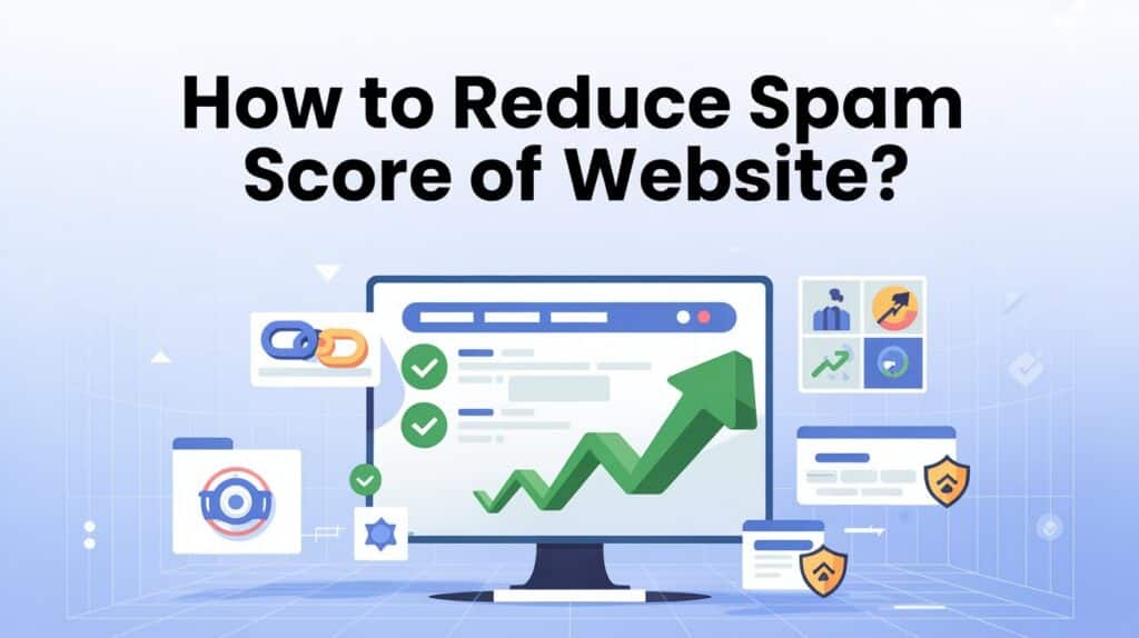How to reduce spam score of website
