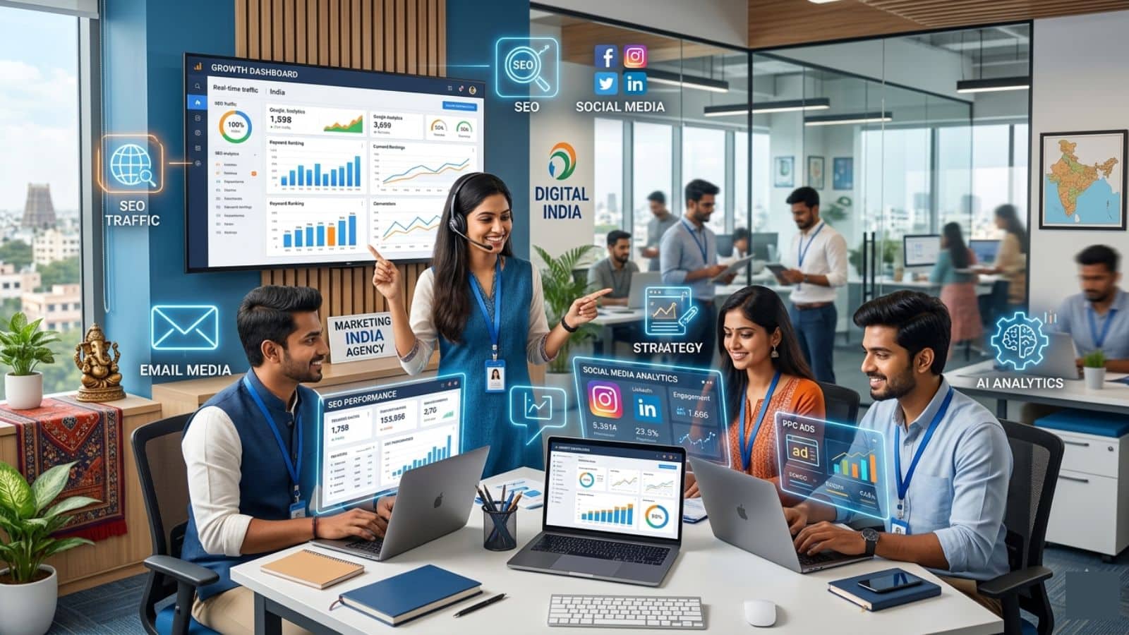 Leading Digital Marketing Company in India for ROI Growth